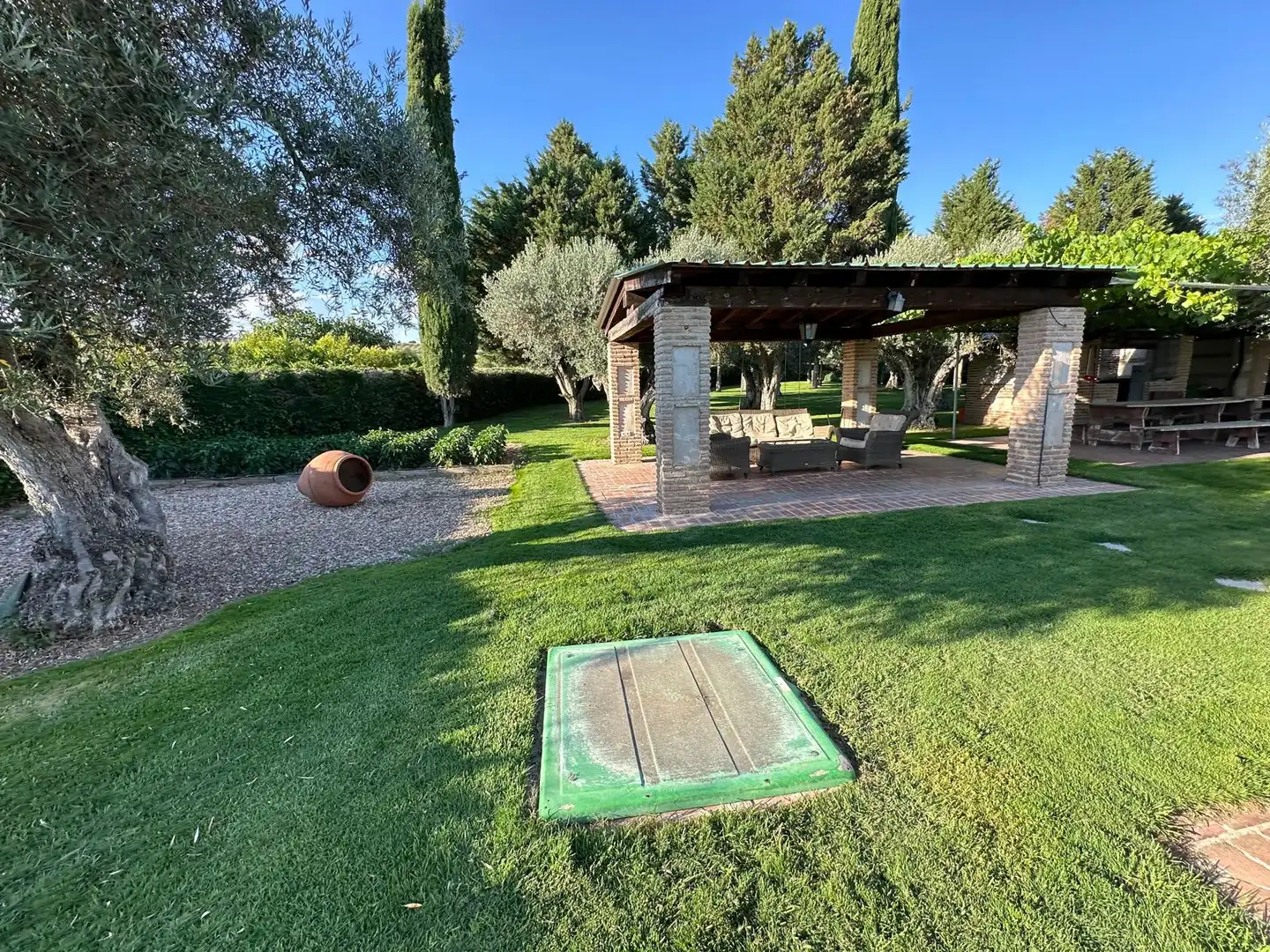 Jardín de Casa o chalet en venta en Montearagón con Aire acondicionado, Calefacción y Jardín privado