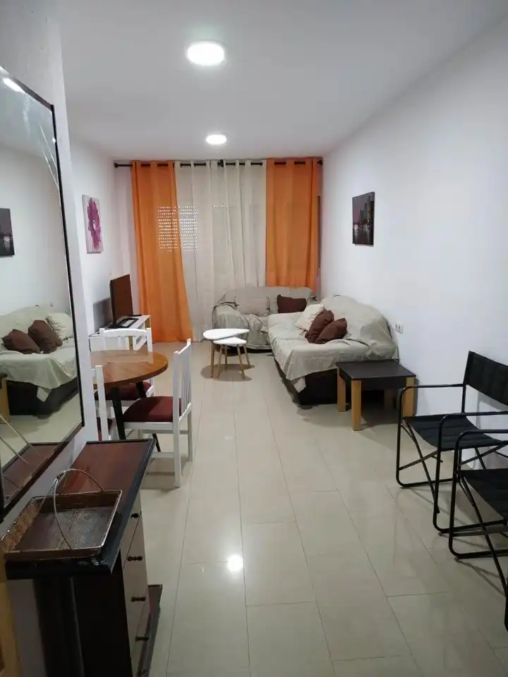 Living room of Flat for rent in Granada  with Furnished