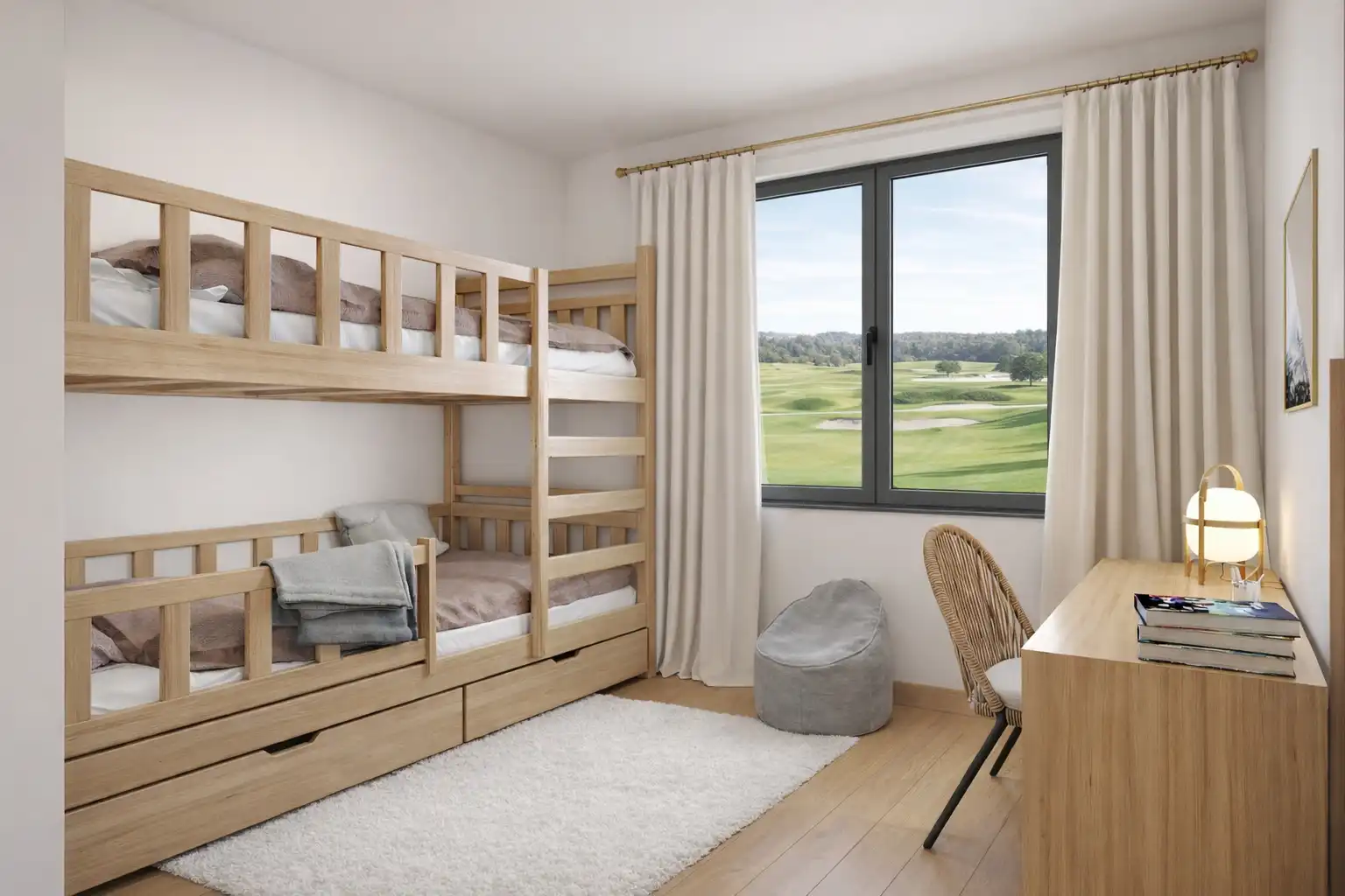 Habitación de Casa adosada en venta en La Roca del Vallès con Calefacción, Parquet y Terraza