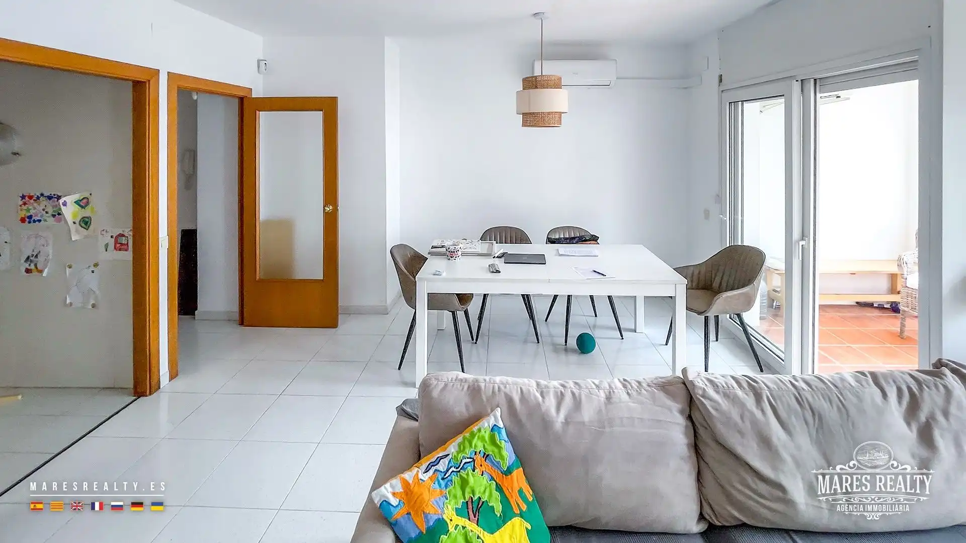 Comedor de Piso en venta en Lloret de Mar con Aire acondicionado, Calefacción y Terraza