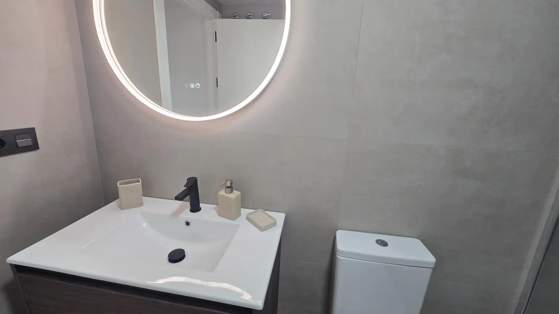 Bany de Apartament en venda en Mutxamel amb Terrassa i Piscina comunitària