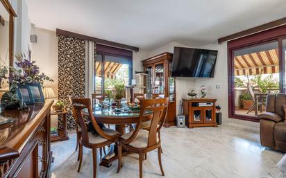 Dining room of Attic for sale in  Granada Capital  with Air Conditioner, Terrace and Balcony