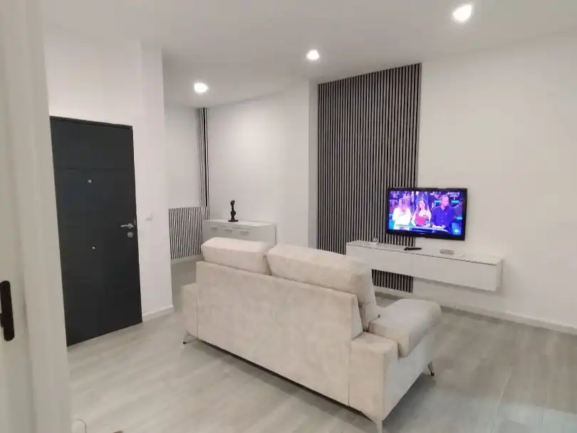 Sala d'estar de Pis en venda en  Sevilla Capital amb Aire condicionat