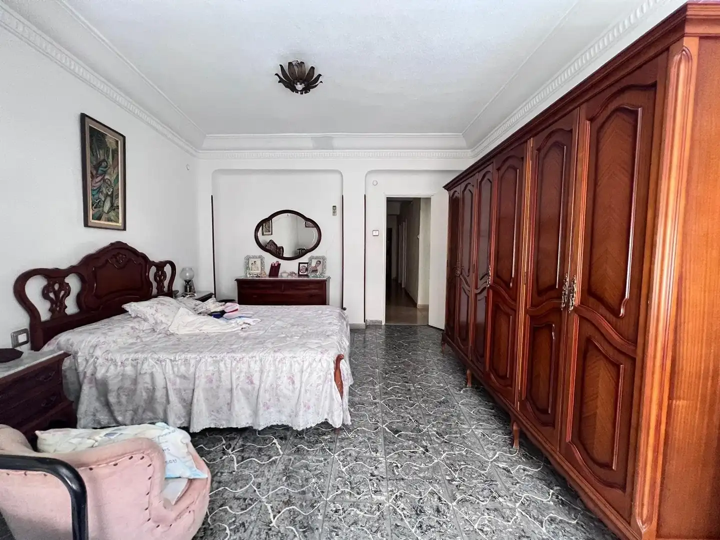Bedroom of Flat for sale in Murcia  with Air Conditioner, Heating and Storage room