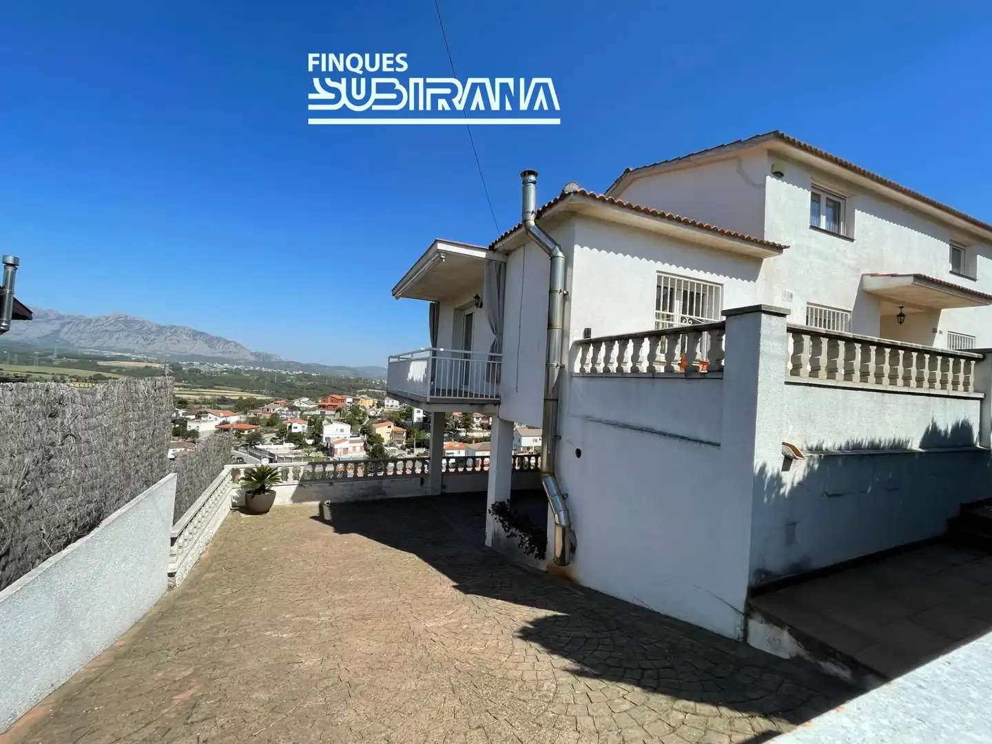 Vista exterior de Casa o chalet en venta en Masquefa con Calefacción, Jardín privado y Terraza