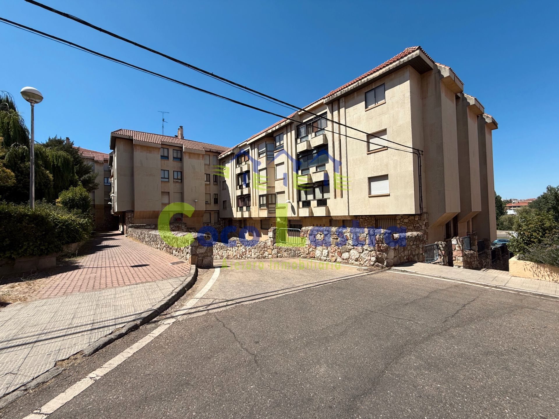 Vista exterior de Piso en venta en Salamanca Capital con Calefacción, Parquet y Terraza