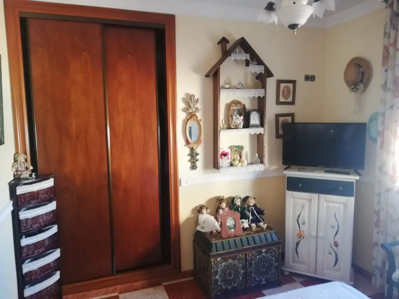 Bedroom of Houses for sale in Albacete  with Air Conditioner, Terrace and Storage room