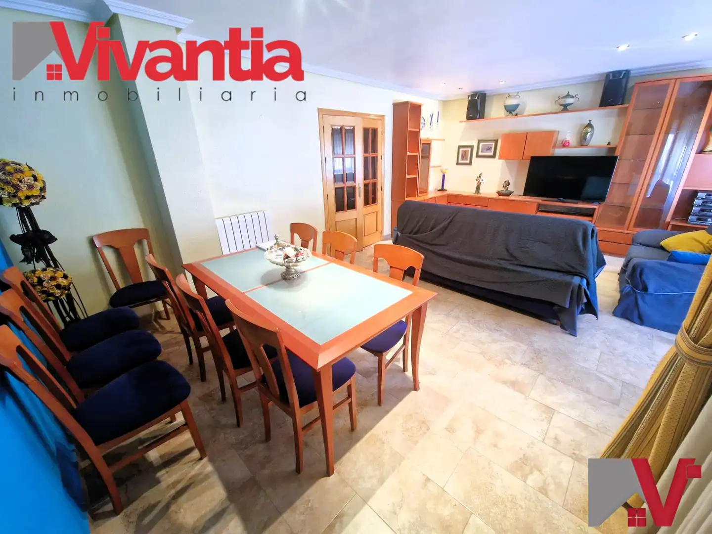 Sala de estar de Piso en venta en Lorca con Aire acondicionado, Calefacción y Terraza