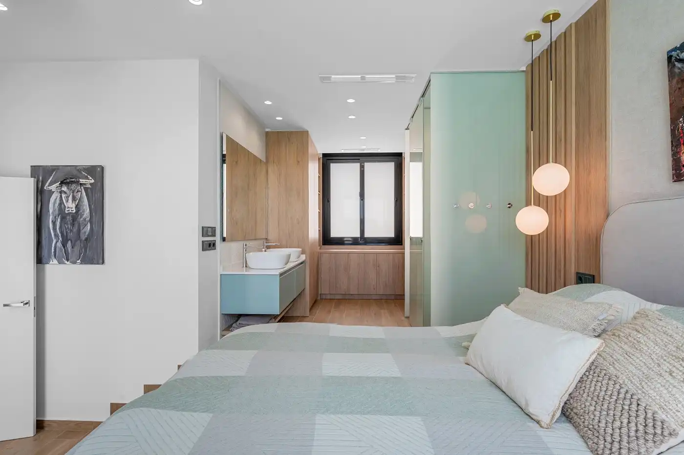 Bedroom of Houses for sale in Benijófar  with Air Conditioner, Heating and Private garden