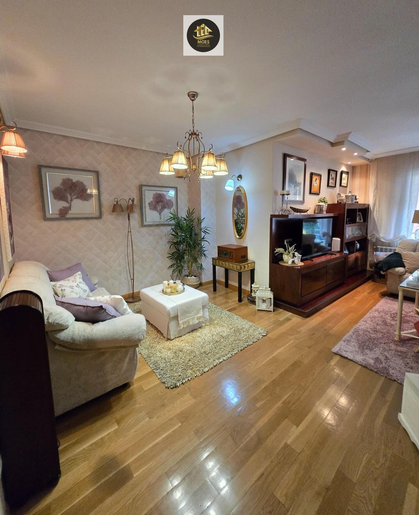 Living room of Flat for sale in  Jaén Capital  with Air Conditioner, Heating and Storage room