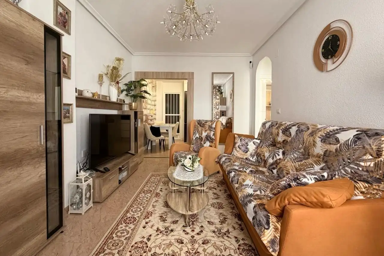 Sala de estar de Planta baja en venta en Torrevieja con Aire acondicionado, Calefacción y Terraza