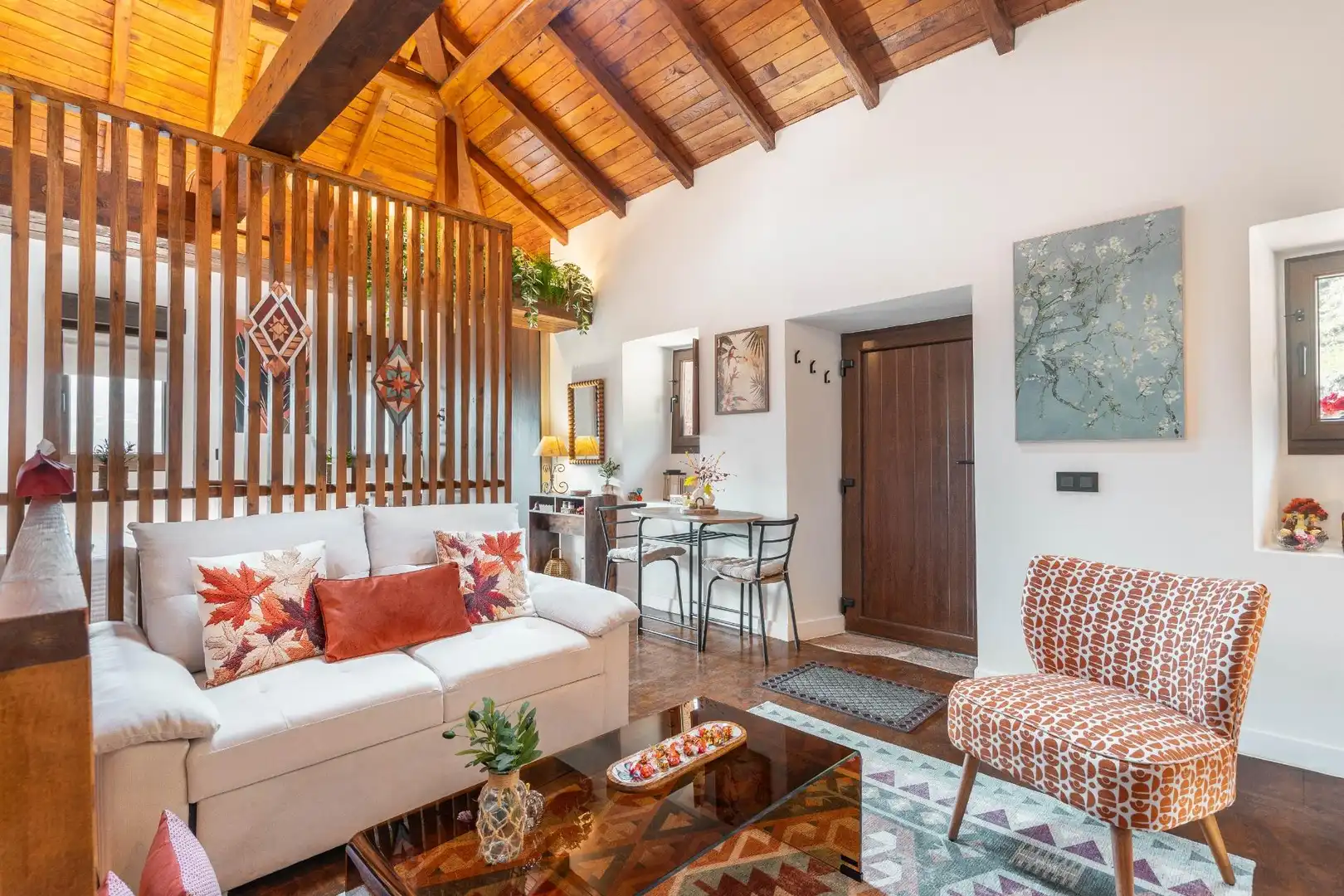Sala d'estar de Casa o xalet en venda en Somiedo amb Aire condicionat, Calefacció i Terrassa