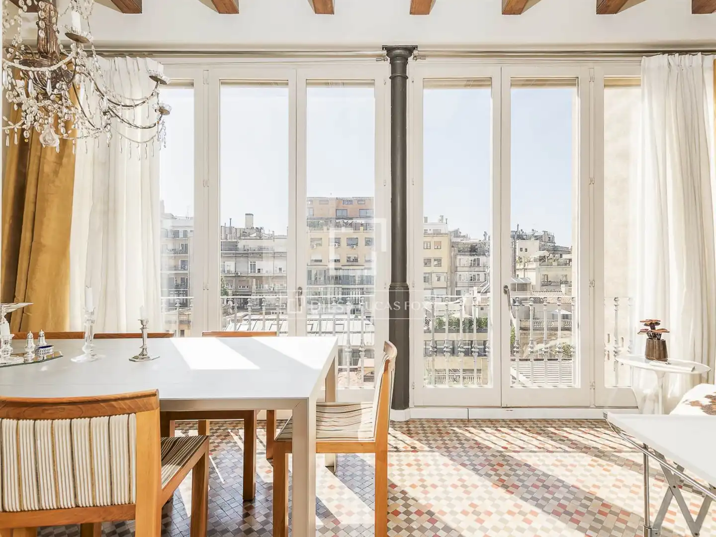 Terrasse von Wohnung zum Verkauf in Barcelona mit Klimaanlage, Heizung und Terrasse
