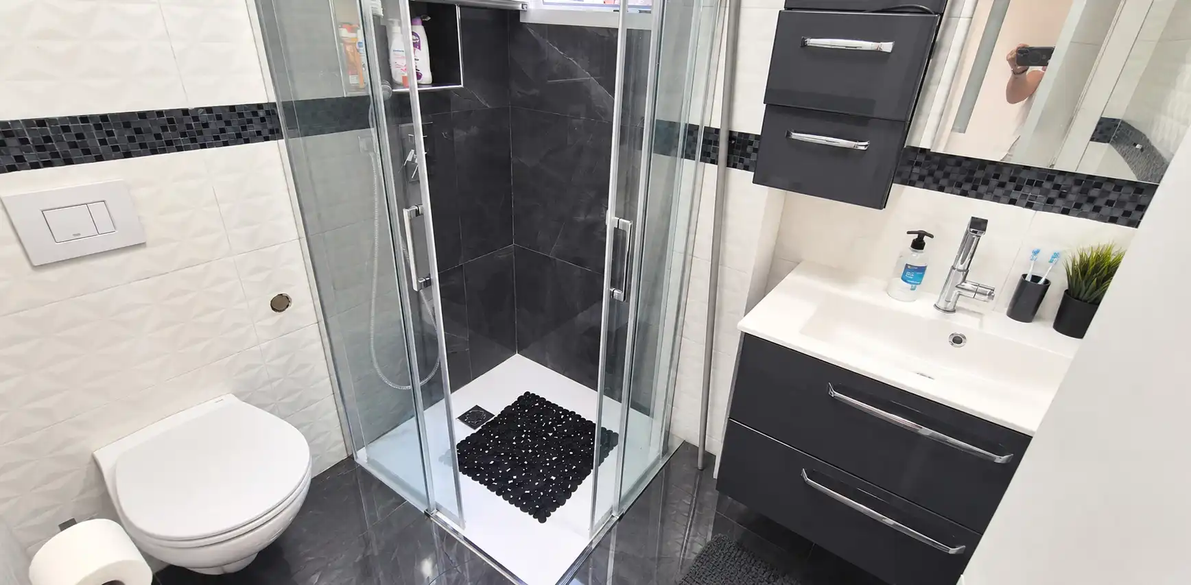 Bathroom of Flat for sale in Palma de Gandia  with Air Conditioner, Heating and Terrace
