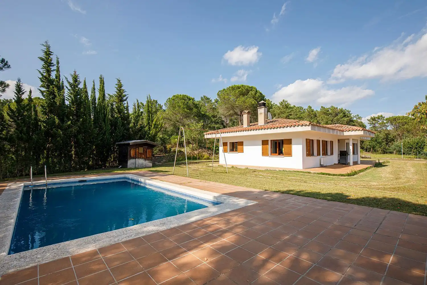 Piscina de Casa o chalet en venta en Llambilles con Calefacción, Jardín privado y Terraza
