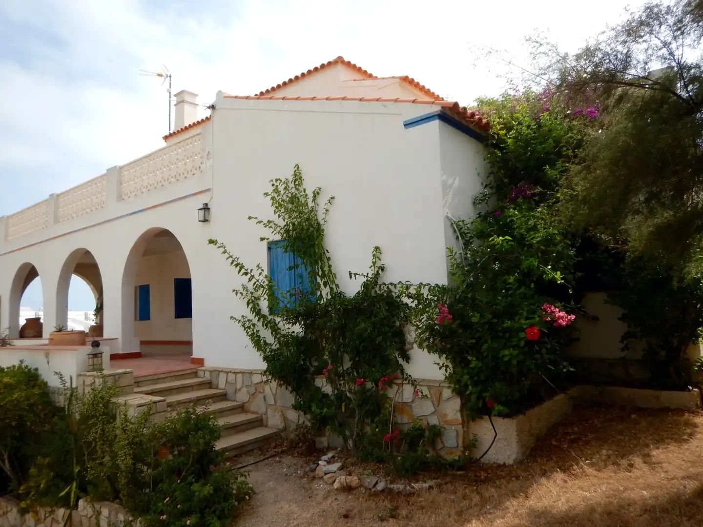 Vista exterior de Casa o chalet en venta en Cartagena con Jardín privado y Terraza