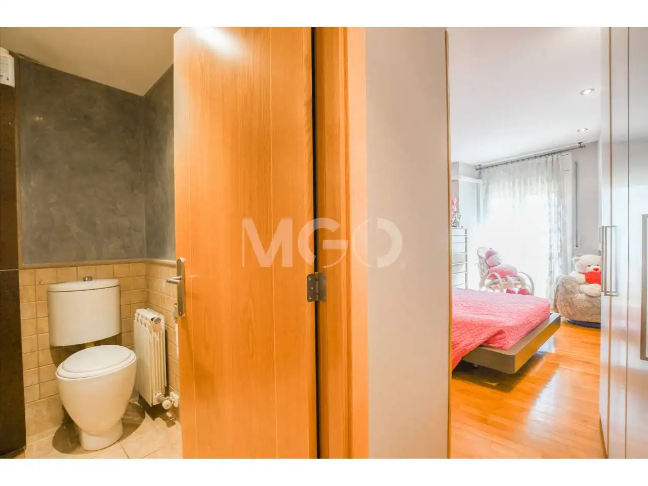 Bedroom of Flat for sale in Vic  with Heating, Terrace and Storage room