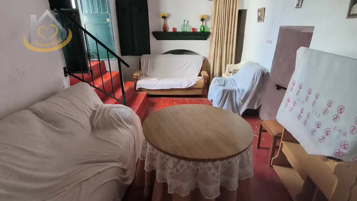 Sala d'estar de Casa o xalet en venda en Sanlúcar de Guadiana amb Jardí privat, Terrassa i Moblat