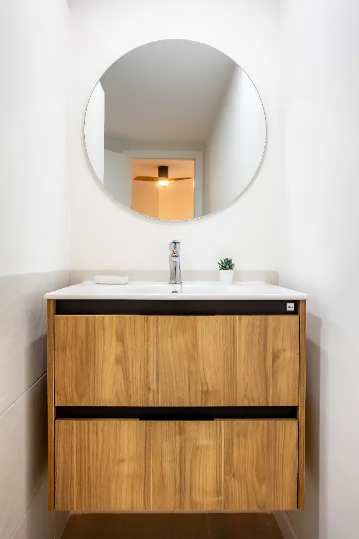 Baño de Piso de alquiler en San Cristóbal de la Laguna con Calefacción, Amueblado y Horno