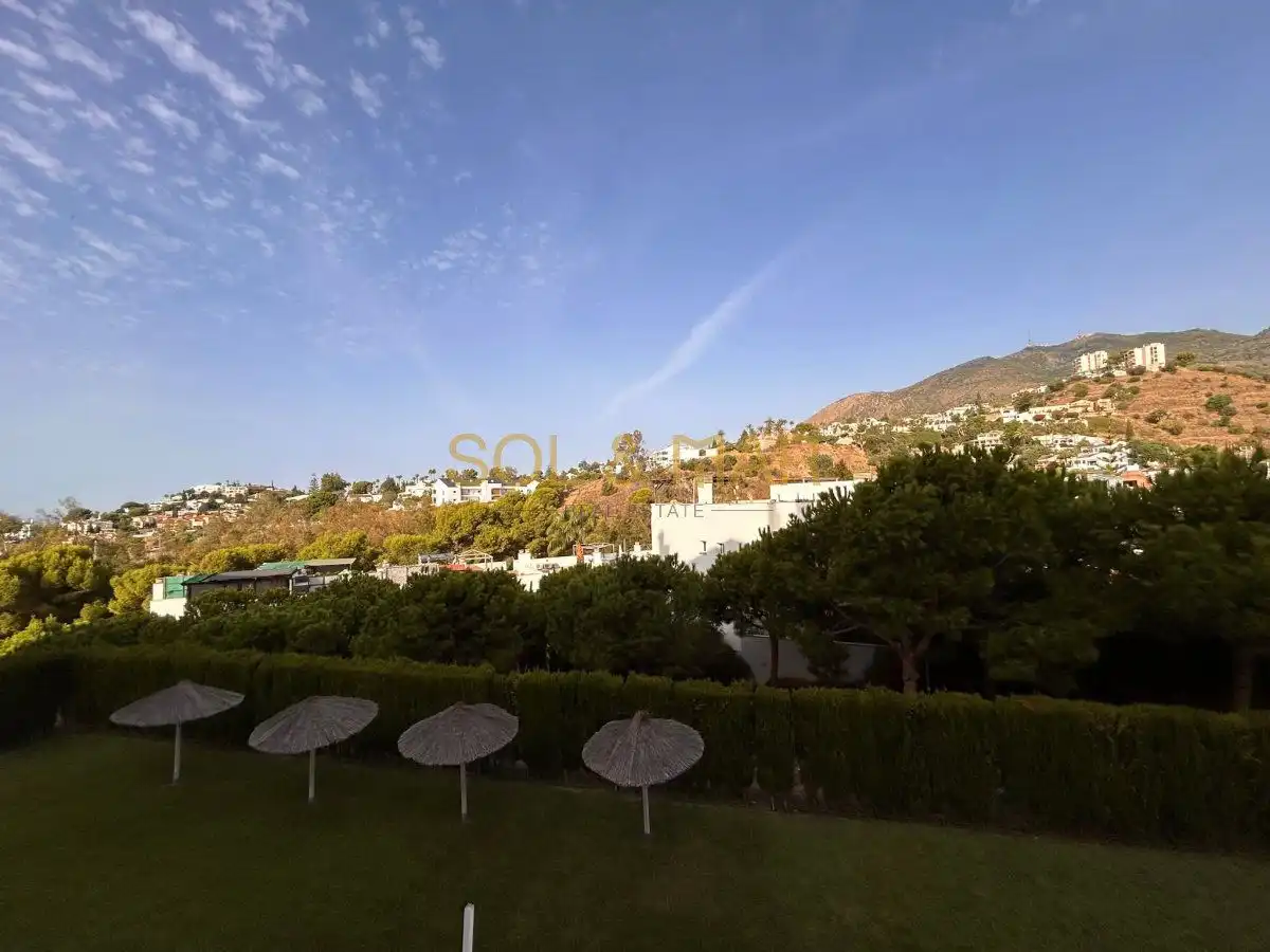 Garden of Apartments for sale in Benalmádena  with Air Conditioner, Heating and Furnished