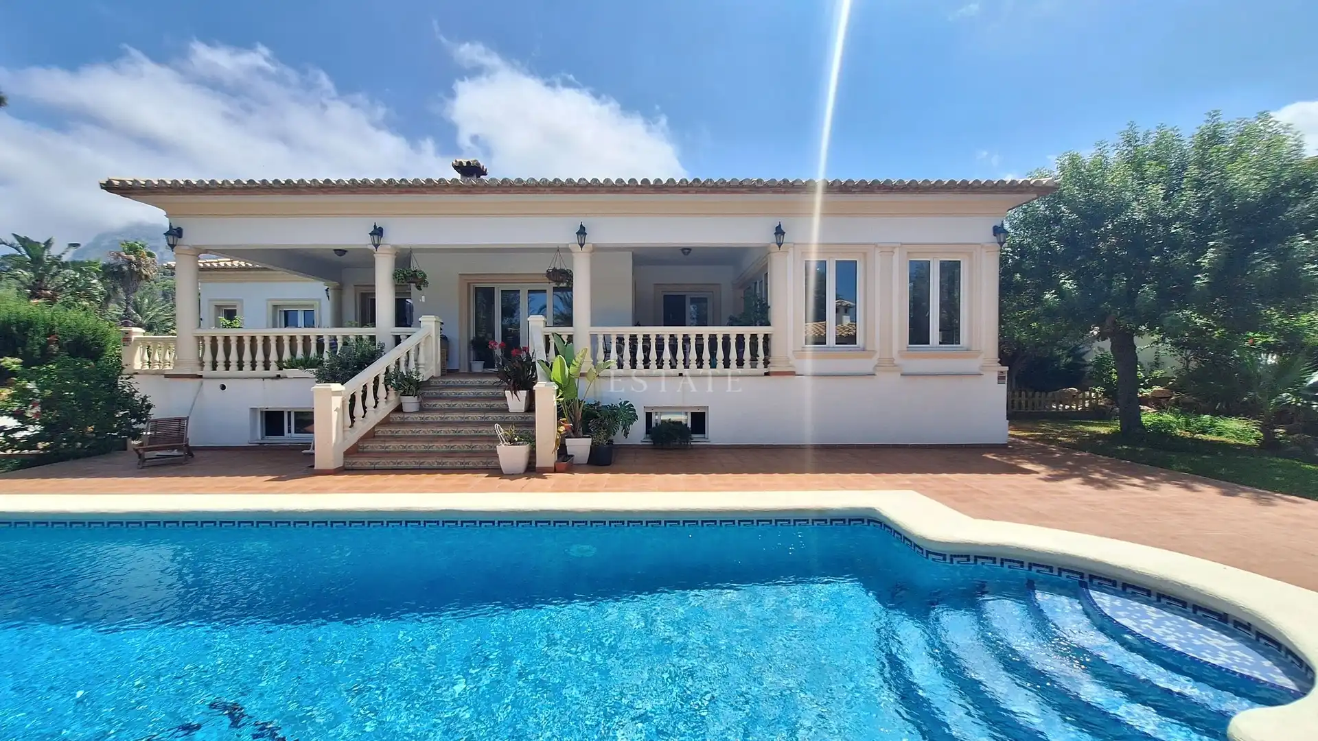 Vista exterior de Casa o chalet en venta en Dénia con Aire acondicionado, Calefacción y Terraza