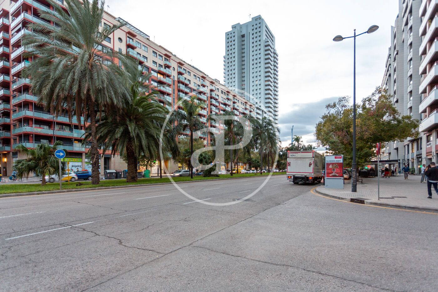 Vista exterior de Piso en venta en  Valencia Capital con Aire acondicionado, Calefacción y Jardín privado