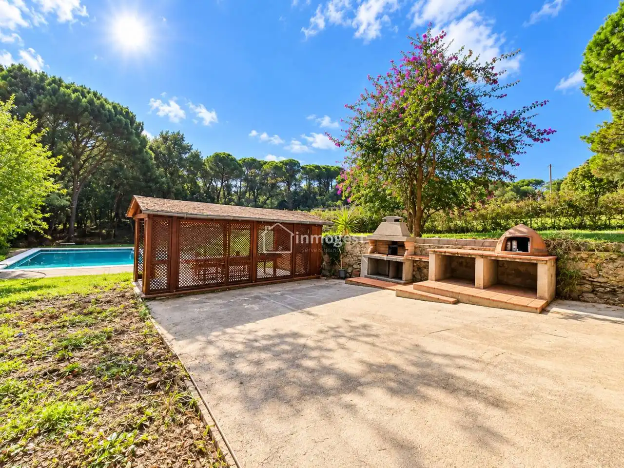 Jardí de Casa o xalet en venda en Cassà de la Selva amb Calefacció, Jardí privat i Terrassa
