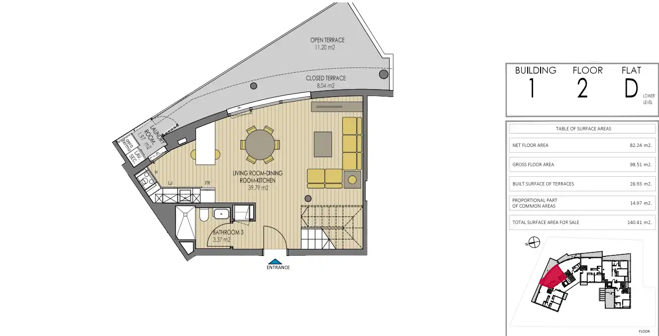 Apartamento en venta en Jávea / Xàbia con Terraza y Piscina
