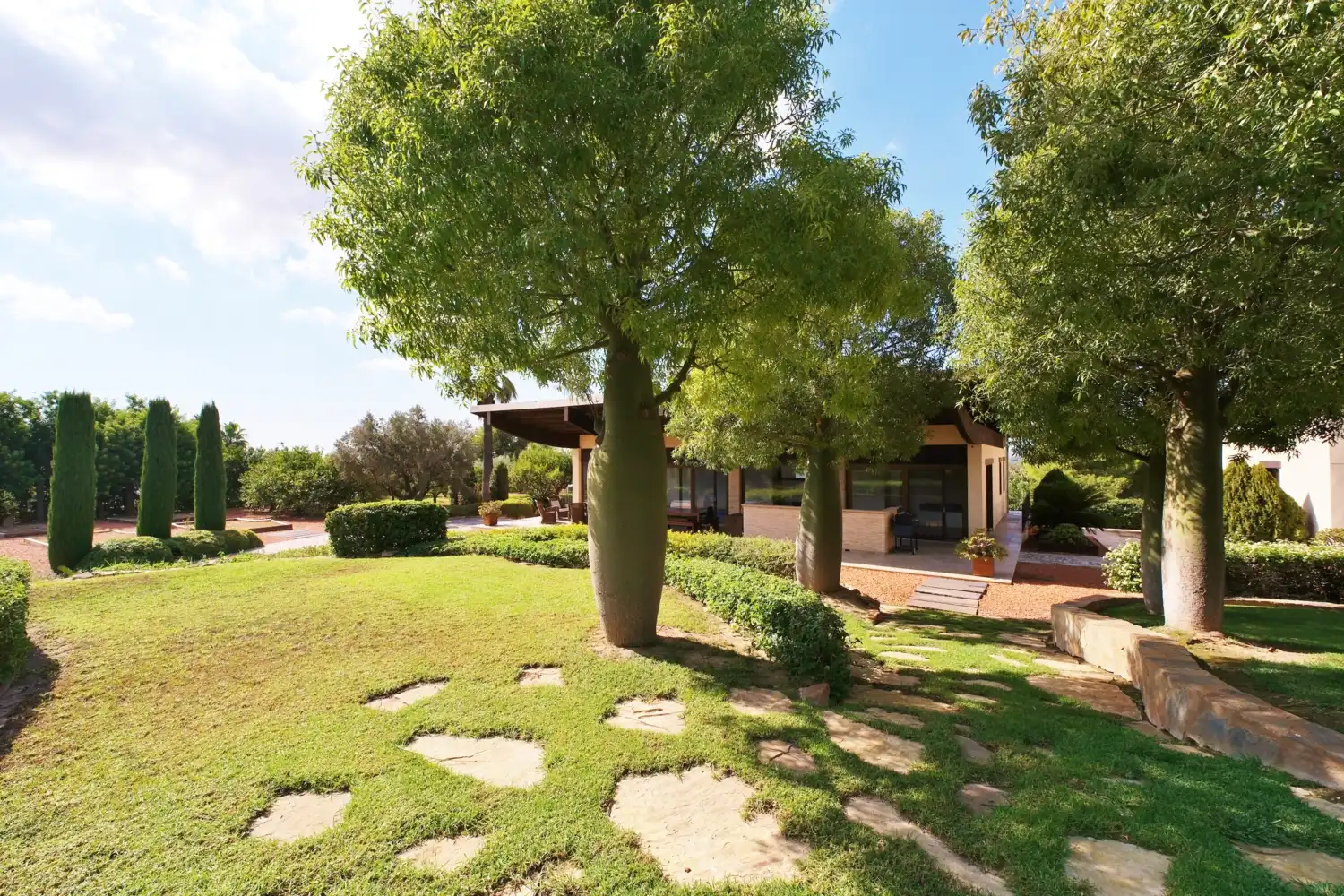 Jardín de Casa o chalet en venta en Puçol con Aire acondicionado, Calefacción y Jardín privado