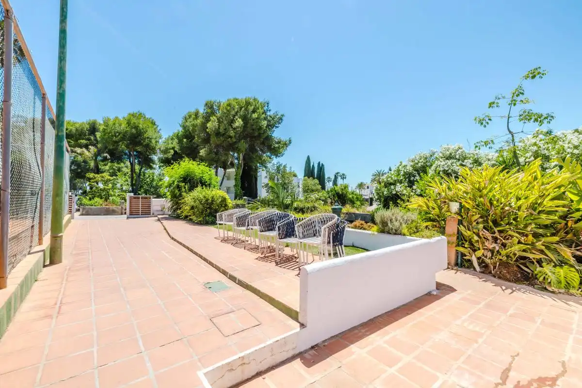 Terrassa de Pis en venda en Mijas amb Aire condicionat, Calefacció i Jardí privat