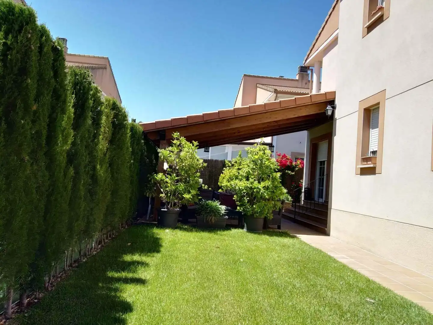 Terrace of Houses for sale in Siétamo  with Air Conditioner, Heating and Private garden
