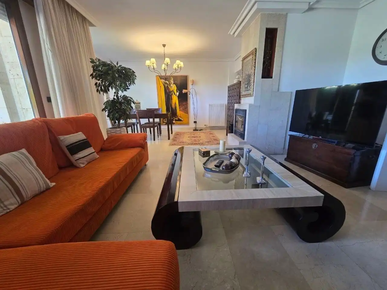 Sala de estar de Casa o chalet en venta en  Logroño con Calefacción, Jardín privado y Terraza
