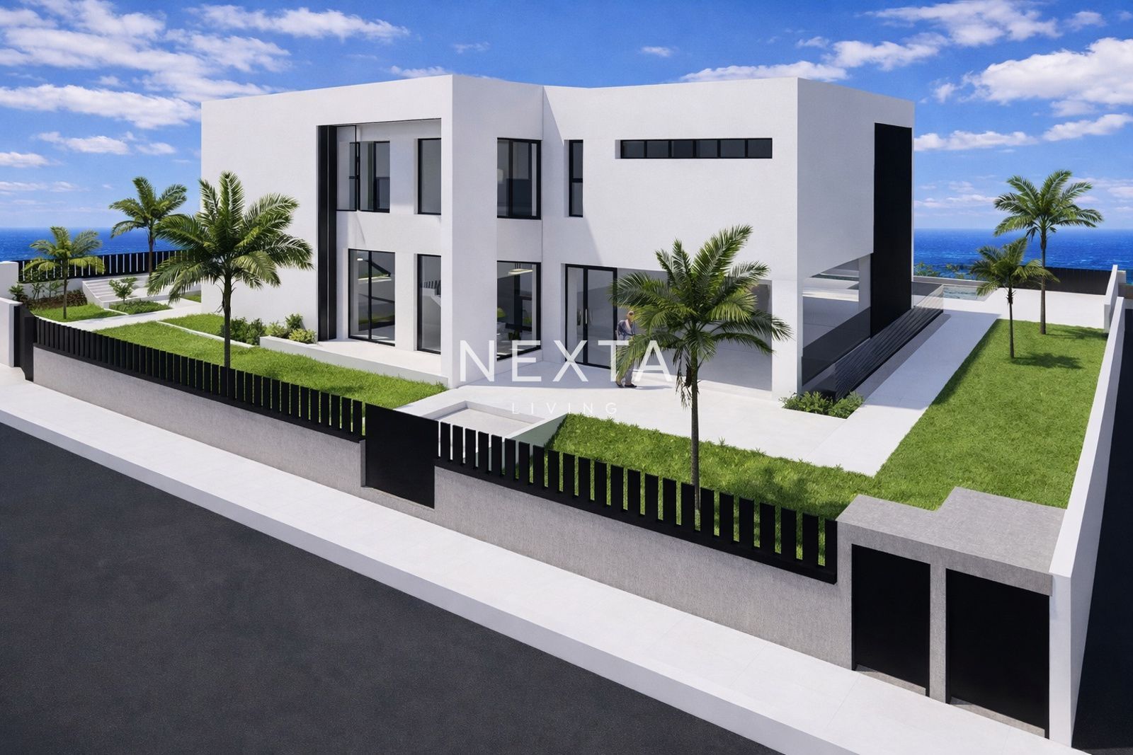 Vista exterior de Casa o xalet en venda en Adeje amb Aire condicionat, Piscina i Balcó