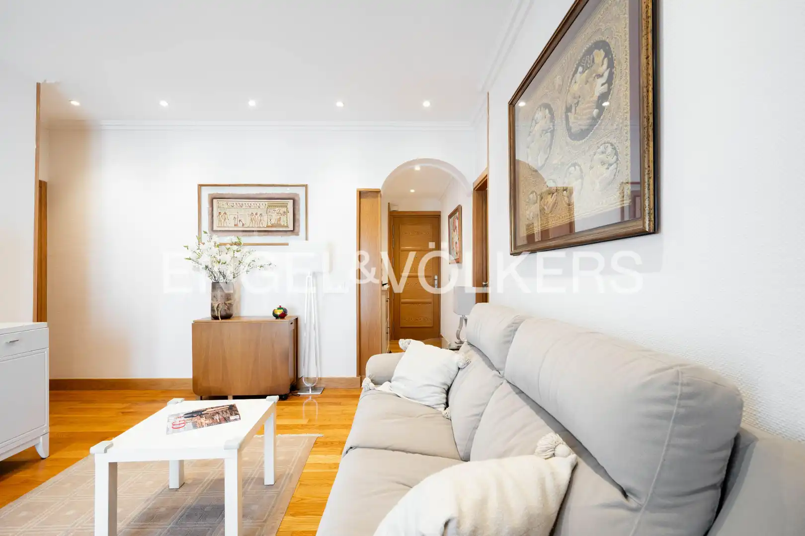 Wohnzimmer von Wohnung zum Verkauf in Donostia - San Sebastián  mit Heizung und Balkon