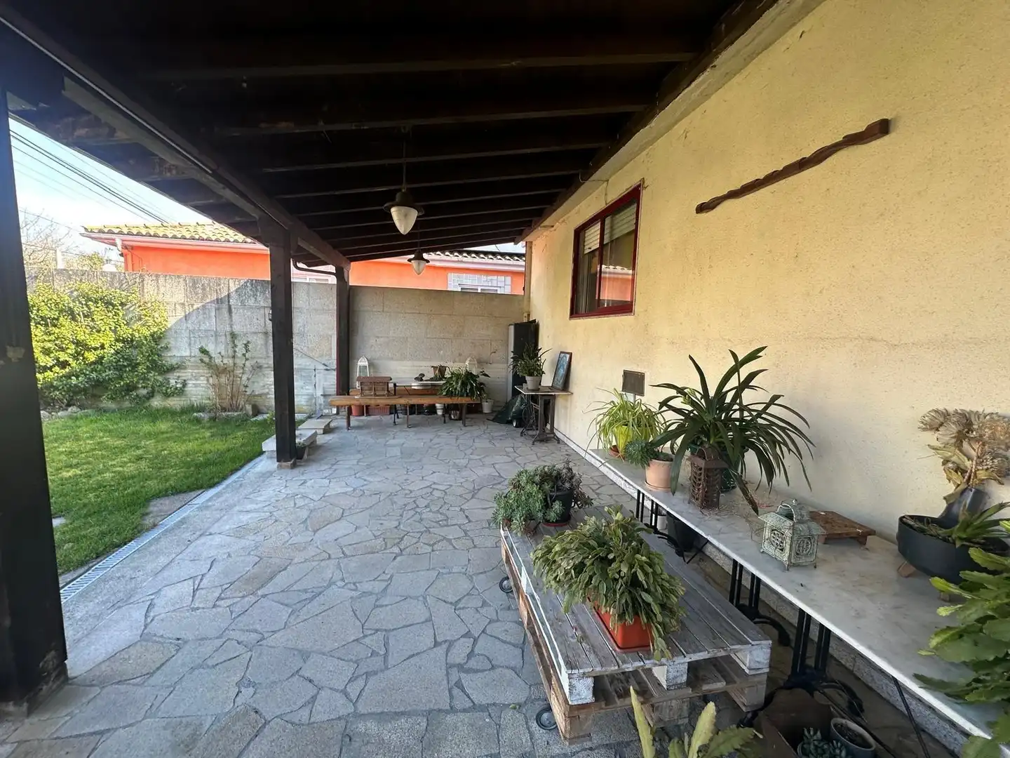 Terrassa de Casa o xalet en venda en Allariz amb Calefacció, Jardí privat i Moblat