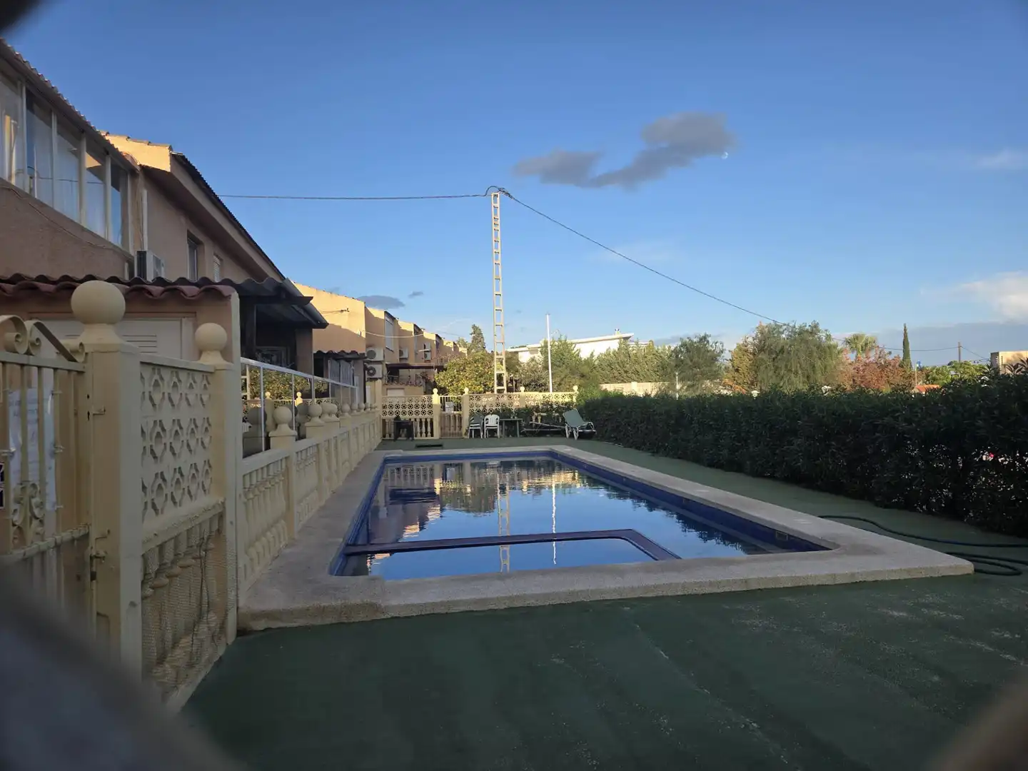 Piscina de Casa adosada en venta en L'Alfàs del Pi con Terraza