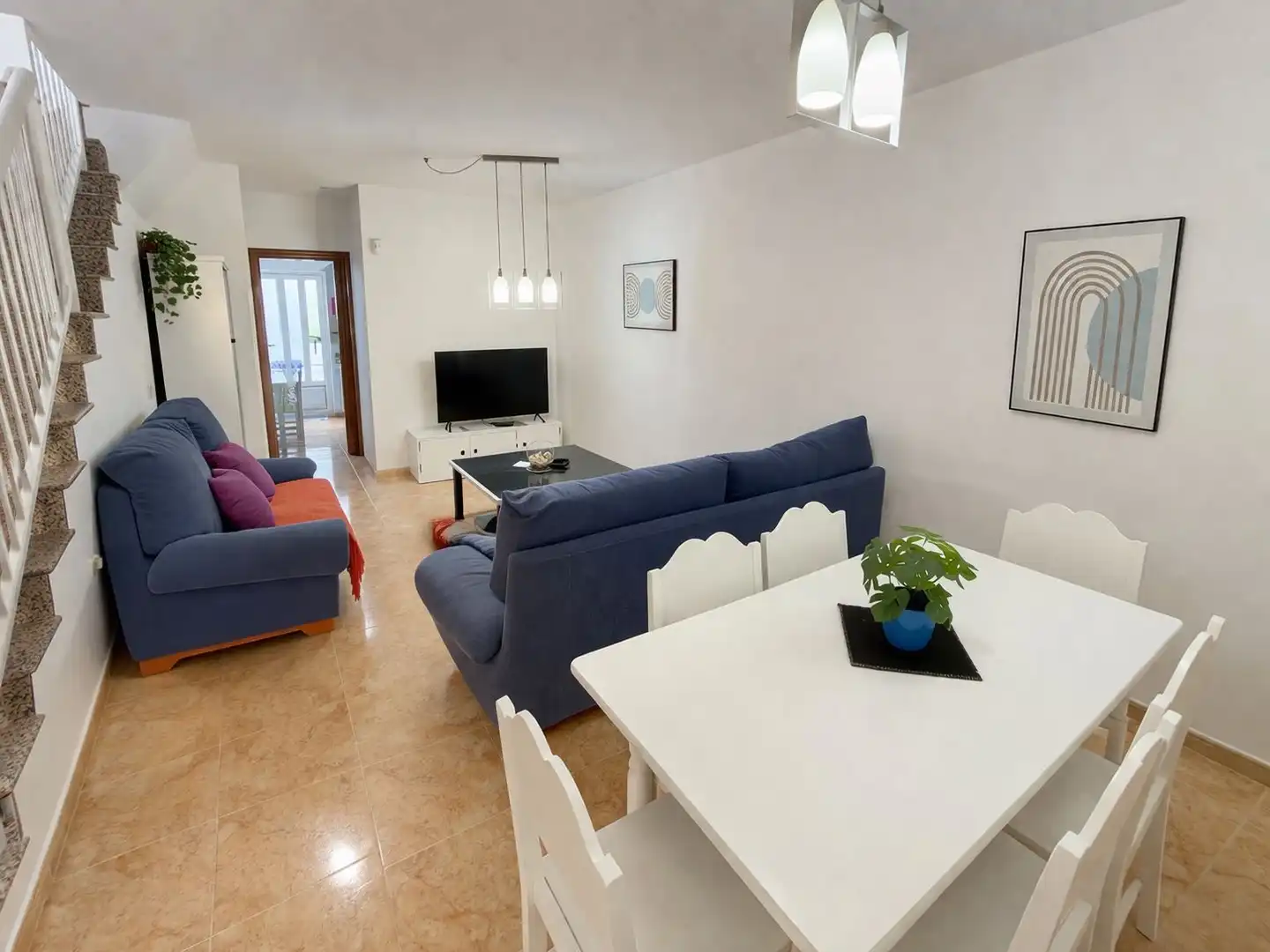 Sala d'estar de Dúplex en venda en Puerto del Rosario amb Terrassa, Traster i Moblat