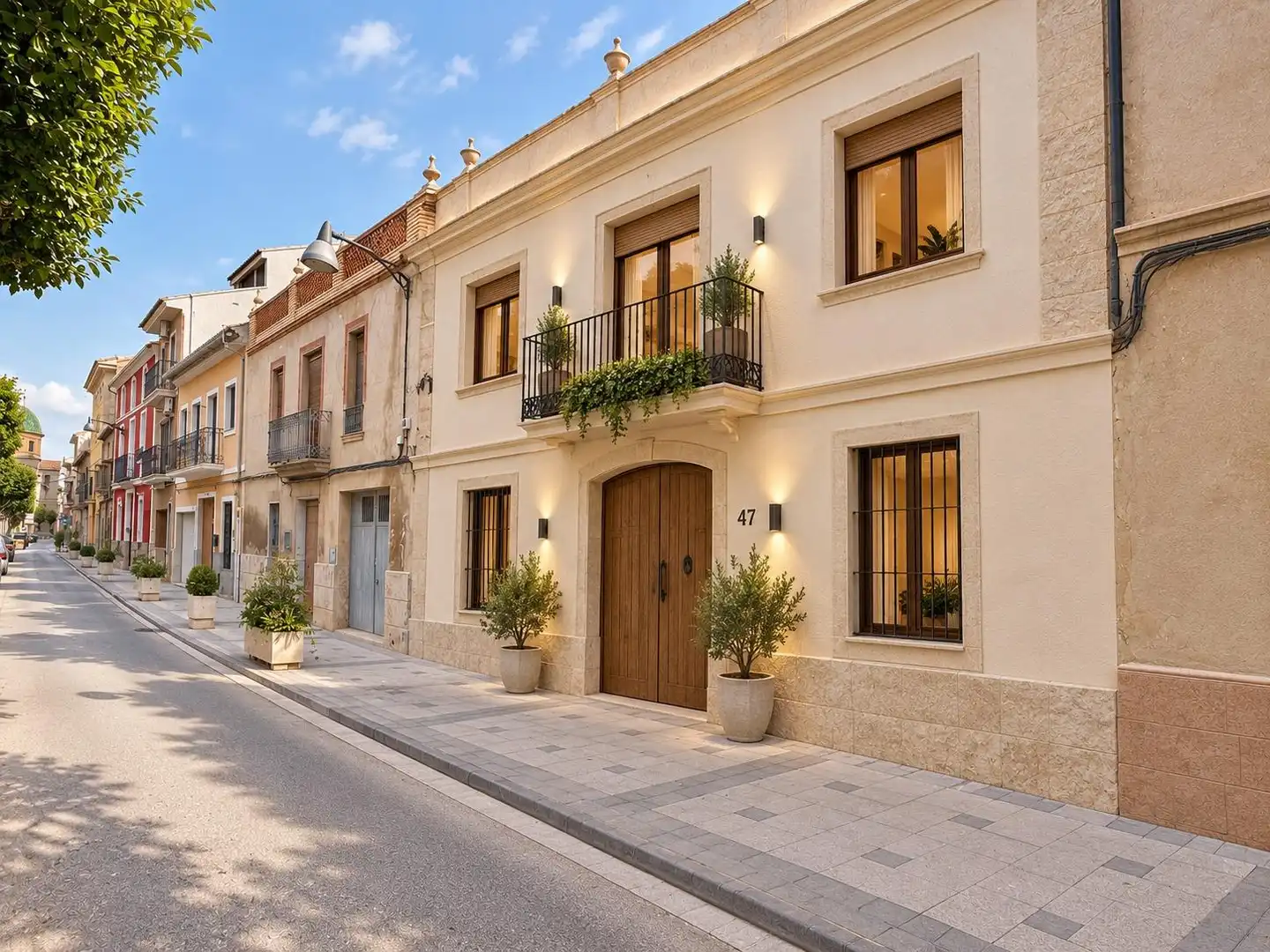 Vista exterior de Finca rústica en venta en La Pobla de Vallbona con Terraza