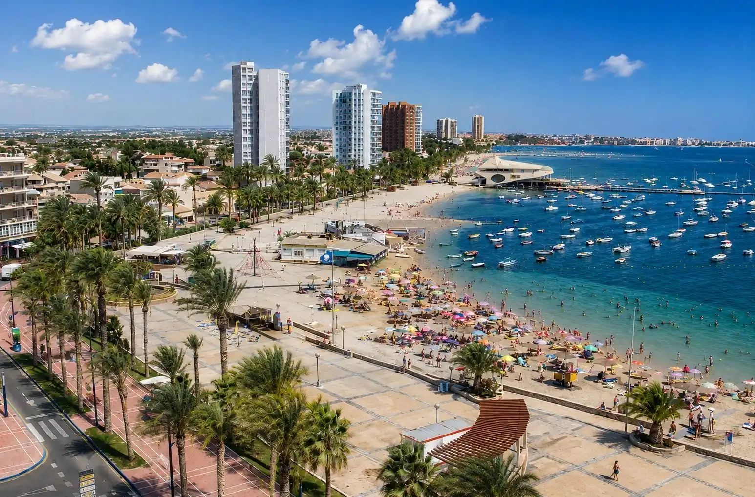 Vista exterior de Casa adosada en venta en San Javier con Aire acondicionado, Calefacción y Terraza