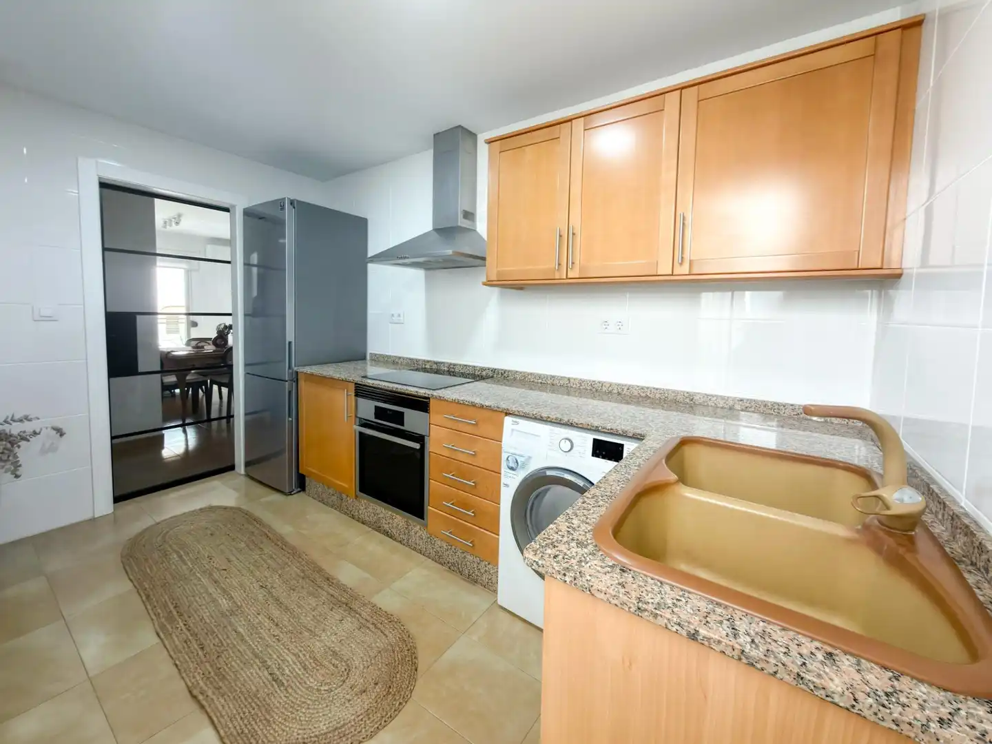 Cocina de Piso en venta en Rafelbuñol / Rafelbunyol con Aire acondicionado y Balcón