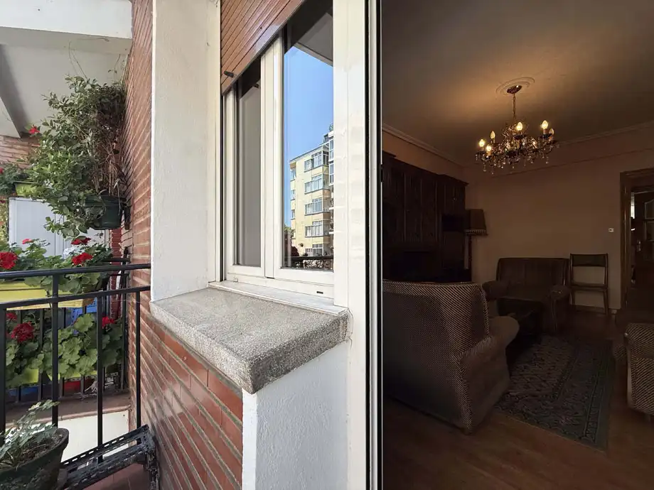 Balcony of Flat for sale in Vitoria - Gasteiz  with Heating, Storage room and Furnished