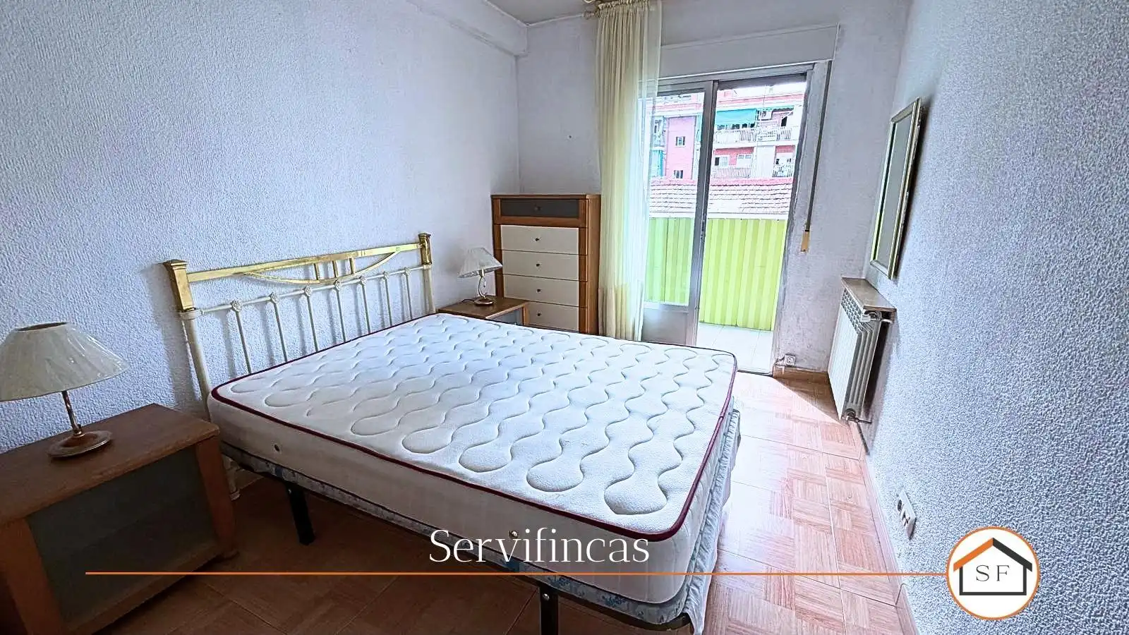 Bedroom of Flat for sale in Madrid  with Air Conditioner, Heating and Parquet flooring