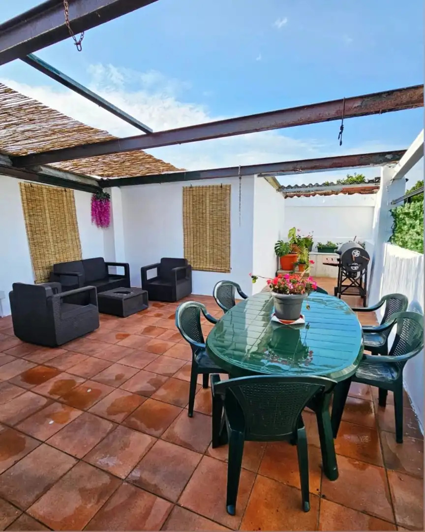 Terrace of Houses for rent in A Pobra do Caramiñal  with Storage room, Furnished and Pets allowed