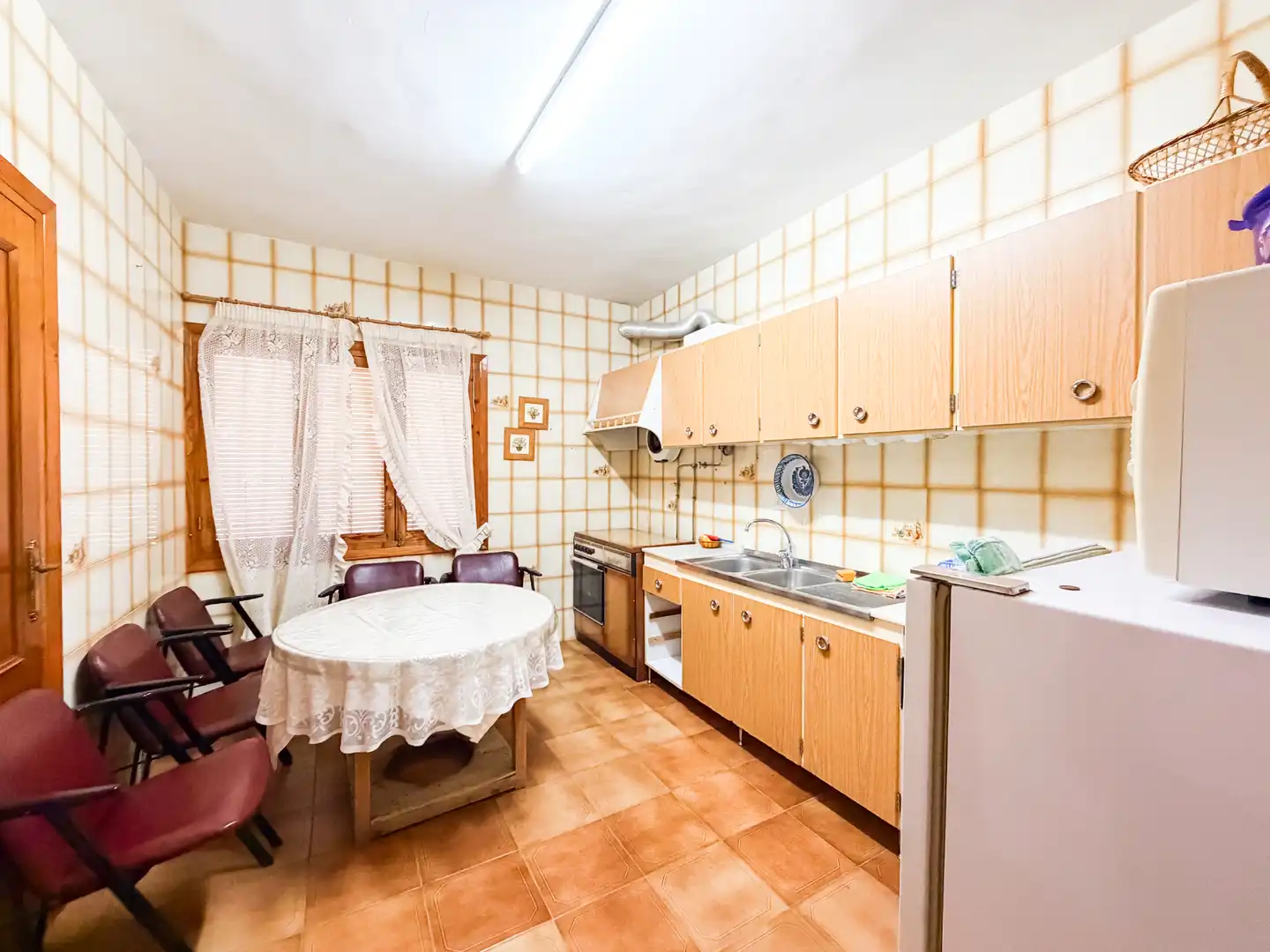 Cocina de Casa adosada en venta en Zújar con Calefacción, Terraza y Amueblado