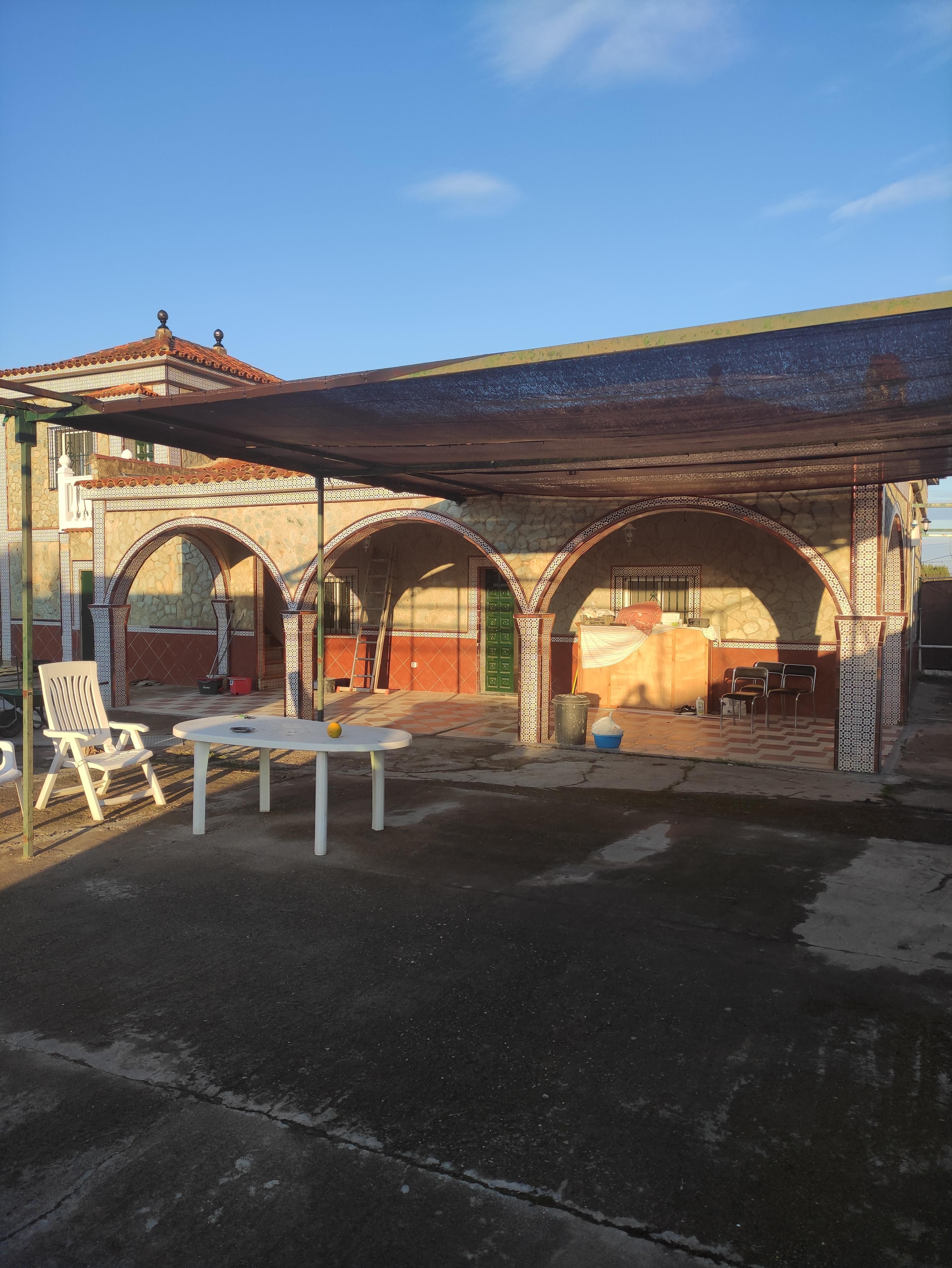 Terrassa de Finca rústica en venda en La Algaba amb Aire condicionat, Calefacció i Terrassa