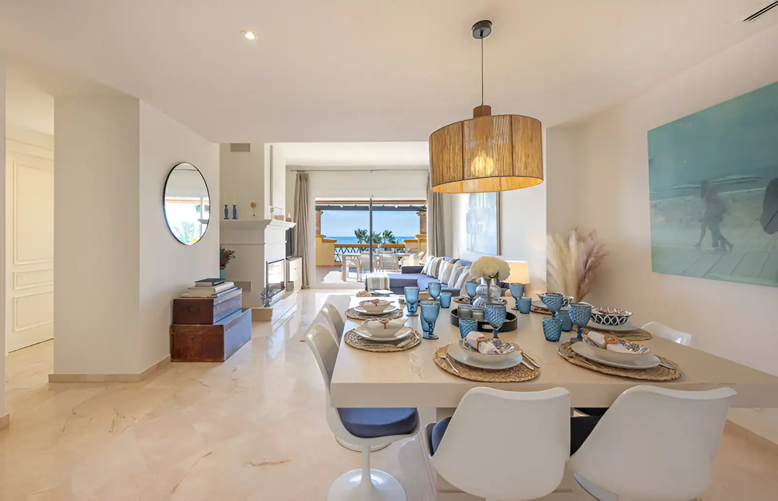 Comedor de Apartamento en venta en Marbella con Aire acondicionado, Terraza y Trastero