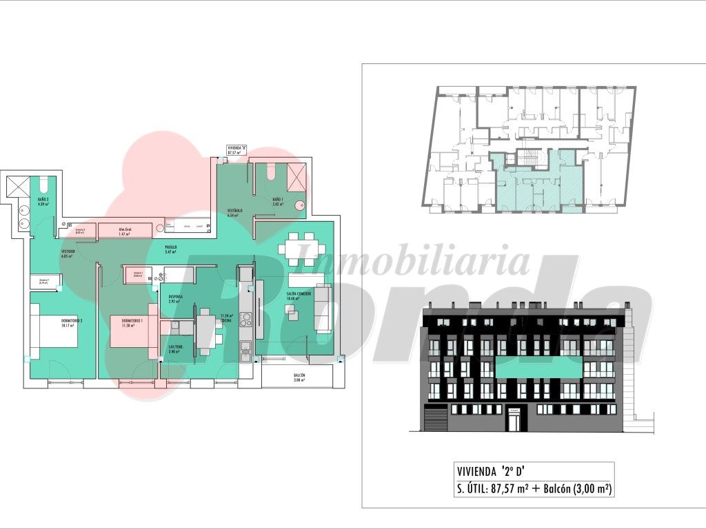 Apartament en venda en Lugo Capital amb Terrassa