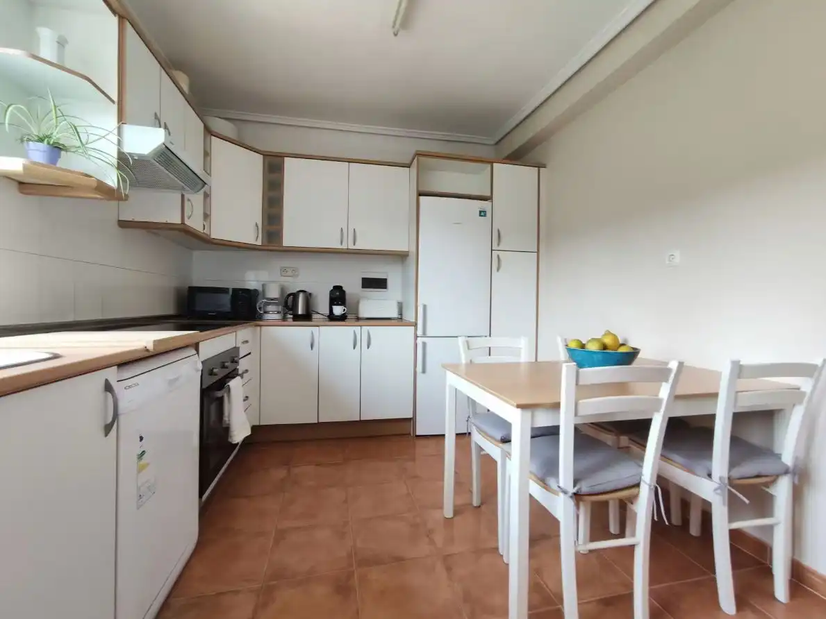 Kitchen of Flat for rent in Barrika  with Air Conditioner, Heating and Parquet flooring