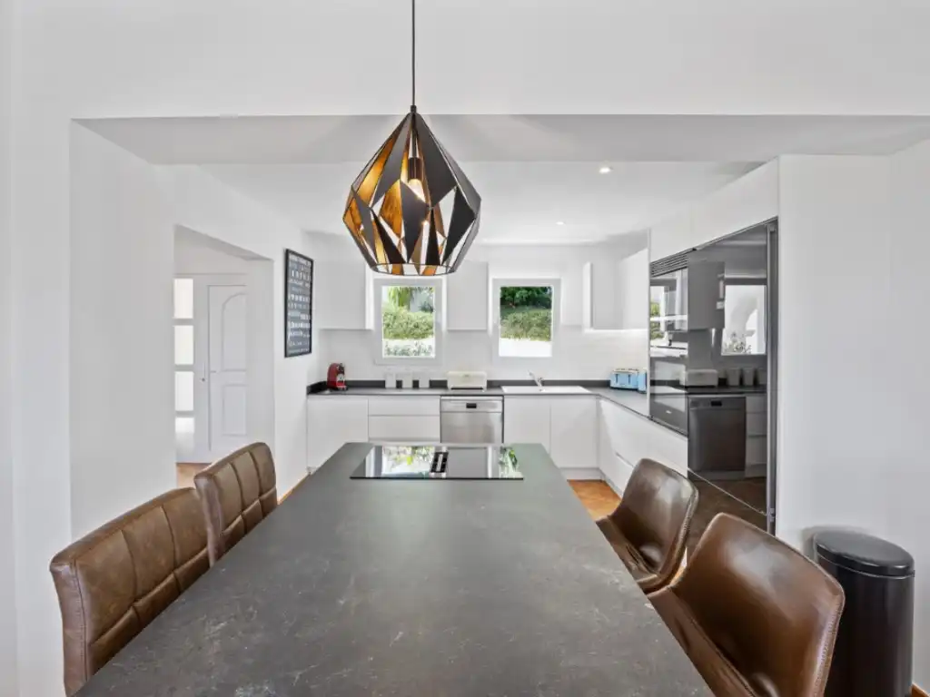 Cocina de Casa o chalet de alquiler en Jávea / Xàbia con Aire acondicionado, Jardín privado y Piscina