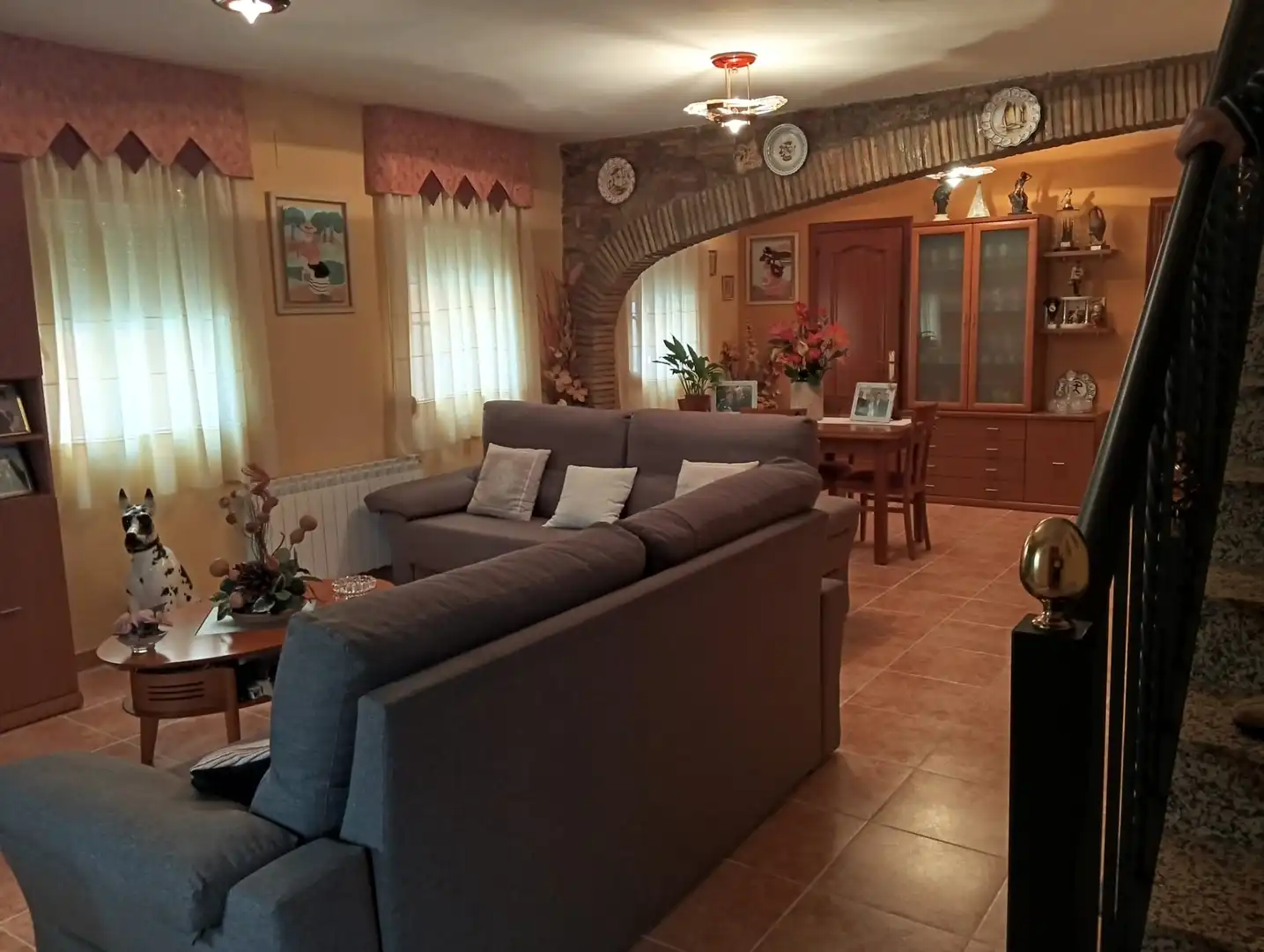 Sala d'estar de Casa o xalet en venda en Creixell amb Aire condicionat, Calefacció i Jardí privat